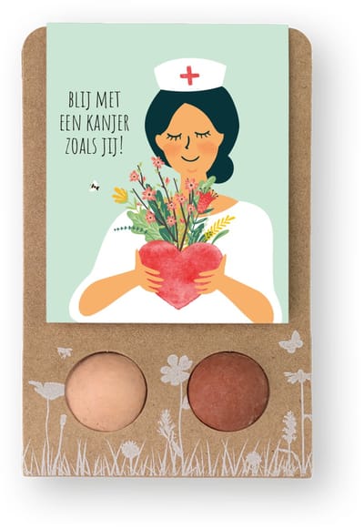 Blossombs Bloembommetjes Weggeefcadeautje - 2 Zaadbommetjes - Zuster