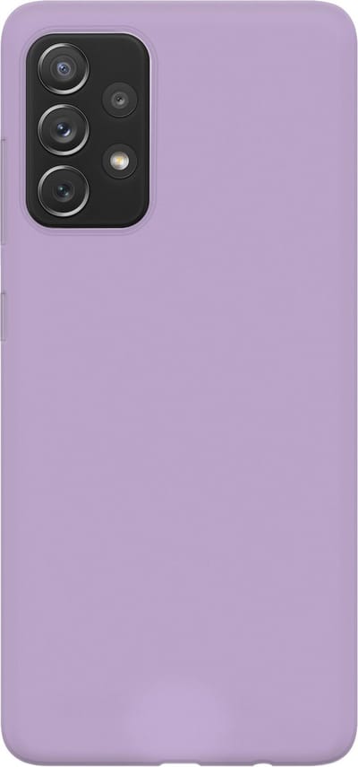 Ceezs Pantone siliconen hoesje geschikt voor Samsung Galaxy A72 - silicone Back cover in een unieke pantone kleur - paars