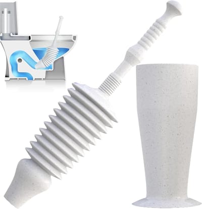 Allecto - Toiletzuiger - Zuignap - Maximale prestaties - Toiletontstopper - Zwart - Geschikt voor badkamer - Model Cactus Antiblokkeringstechnologie.