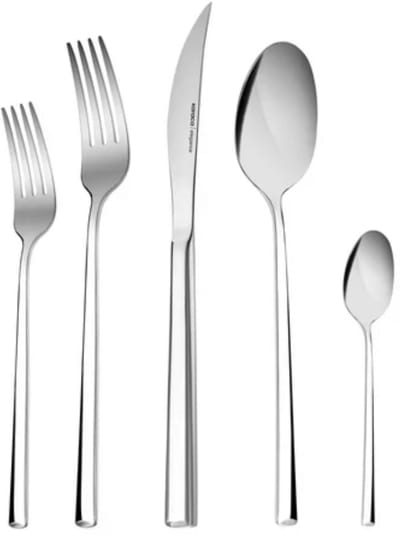 Karaca Tivoli Luxe Bestekset 30-delig - 6 Personen - RVS - Modern Dinnerservies Bestek Set