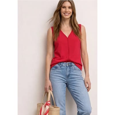 A325244 jersey top w.crochet tape