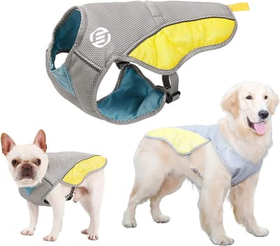 Equivera Koelvest Hond - Koel Vest Hond - Coolvest Hond - Cool Vest Hond - Verkoelend Vest - Cooling Vest Hond - Koelvest - Koeljas - Koeljas Hond - Cooljas Hond - Verkoeling Hond - Maat S