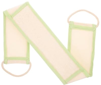 Exfoliërende Terug Scrubber voor Douche - Loofah en Nylon Wasdoek voor Mannen