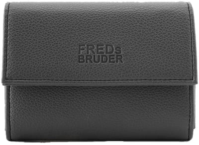 FREDsBRUDER portemonnee Bestie Wallet With Lock Dark Grey donkergrijs