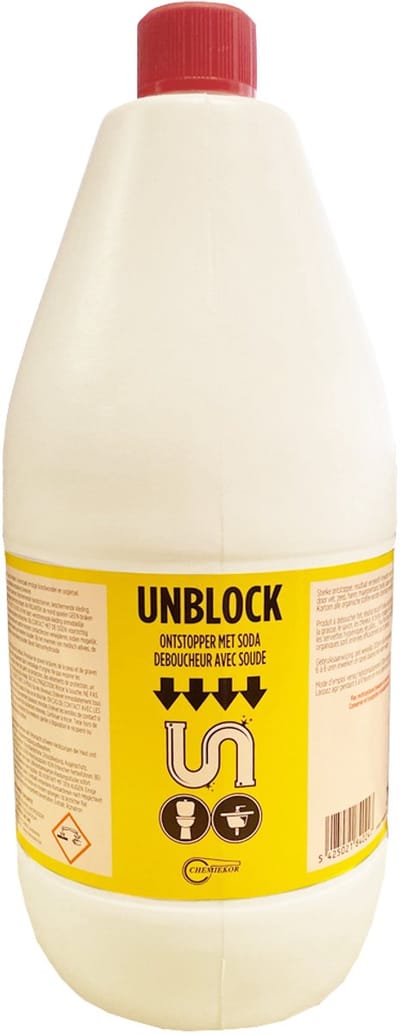 Chemiekor Unblock Ontstopper met Soda - 2L