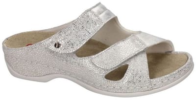 Berkemann -Dames - zilver - slippers & muiltjes - maat 37