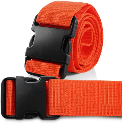 Bevestigingsbanden - Veiligheidsgordel - Transport Beveiligen - Snelsluiting - 2 inch breed - Oranje