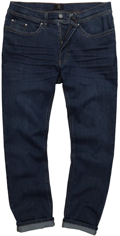 JP 1880 - Heren - Colorjeans FLEXNAMIC® 5-pocket modern straight fit - Navy blauw - Maat 70