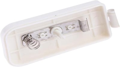 Accubak voor Gasboiler - Batterijhouder - Stroomvoorziening - ABS Materiaal - 8x9cm - Wit