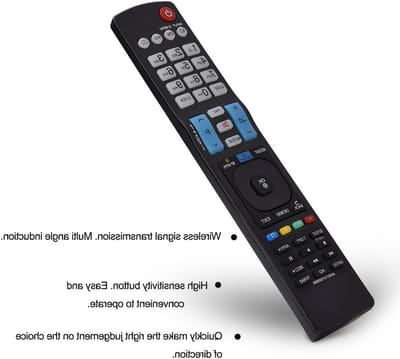Universele Afstandsbediening Vervanging voor Smart TV - Compatibel met Diverse Modellen, Eenvoudig in Gebruik en Betrouwbaar