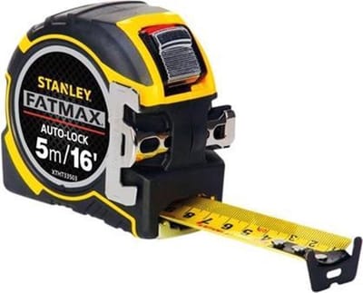 Stanley FatMax Autolock - Rolmaat - 5m - 32mm - Autoblokkeer Mechanisme