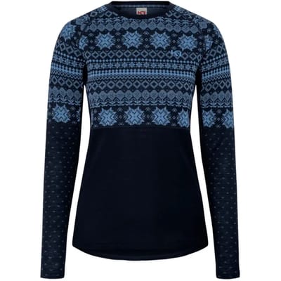 Kari Traa Vilma T-shirt Met Lange Mouwen Blauw M Vrouw