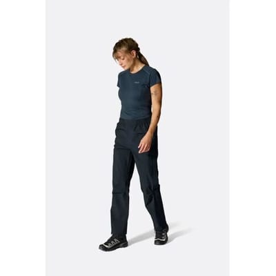 Rab Firewall Waterdichte Broek Dames (Maat - 12 Long, Kleur - BLACK)