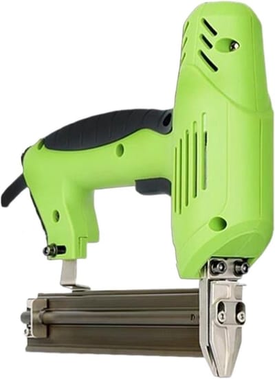 Elektrisch Spijkerpistool - Nietmachine Shooter Houtbewerking - Meubels Maken DIY - Laag Werkgeluid - F30F42 - Zilver