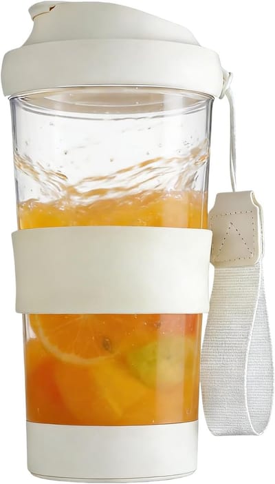 450ml elektrische shaker, afmetingen 9 × 9,5 × 18,6cm, Tritan elektrische shakerfles, eiwitshaker, USB-C oplaadbaar voor eiwitdranken en milkshakes