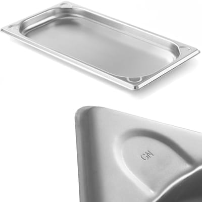 HENDI Gastronorm container – 1/3 GN – 1,5L – versterkte hoeken – 40mm hoog