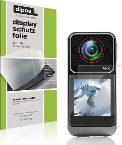 dipos – 4x Matte Beschermfolie geschikt voor MENDUNER hut1d6iwsg | Krasbestendige & antireflecterende Screenprotector Ultra-Thin