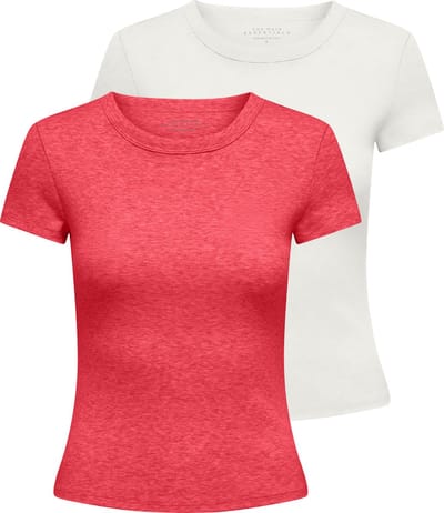 ONLY - ONLEASY S/S TOP CS JRS 2 PACK - Meisjes - T-shirts