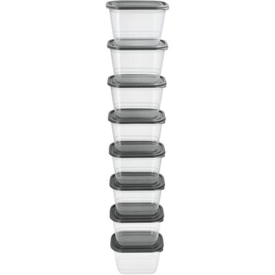 SILVERCREST Vershoudbakjes (8 x 1,0 liter)