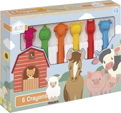 Studio Circus waskrijtjes boerderij - creatief speelgoed - peuter kleuter - cadeautip 3 jaar en ouder