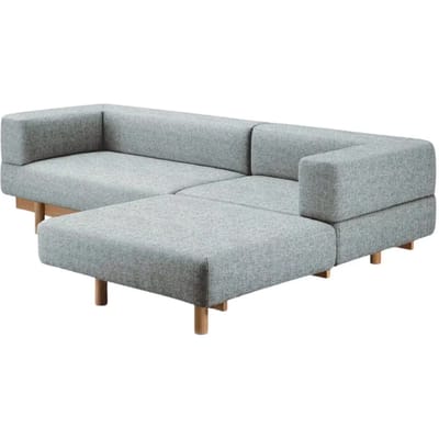 Bank met rechte chaise longue 11 Emko Alchemist