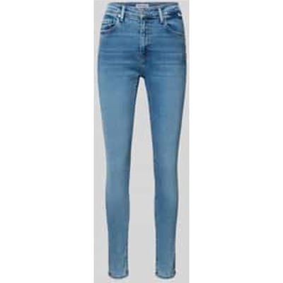 Skinny fit jeans van katoenmix, model 'TILLAA'