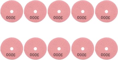 Diamant Polijstkussens - Schuurschijven - Oppervlakken Polijsten - Premium Diamant Constructie - 3 Inch 3000 Grit - Roze
