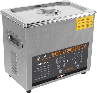 Digitale Ultrasone Reiniger - Ultrasoon Bad - Sieraden Reinigen - Met Verwarming - 3 Liter - Zilver