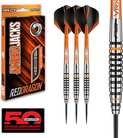 Professionele Tungsten Steeltip Dartpijlen Set met Flights en Schachten - 21, 22, 23, 24, of 25g