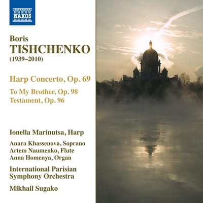 Ionella Marinutsa, Anara Khassenova, Artem Naumenko, Anna Homenya, International Parisian Symphony Orchestra, Mikhail Sugako - Tishchenko: Complete Works For Harp (CD)