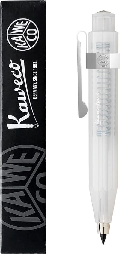 Kaweco - Vulpotlood - 3,2 - Frosted Sport Natural Coconut - 8 Shape Clip Chrome