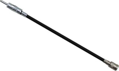 ISO (v) - DIN (m) auto antenne adapter - 0,20 meter