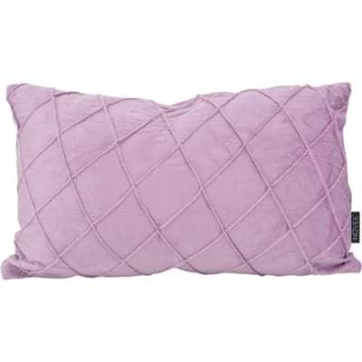 NOVÉE Velvet cross lila kussenhoes | 30x50 cm | velvet/polyester