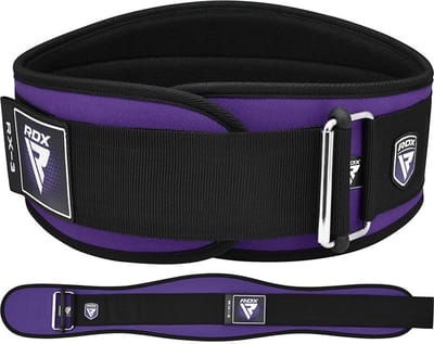 RDX Sports X3 Gewichtsriem - Neopreen  - Paars