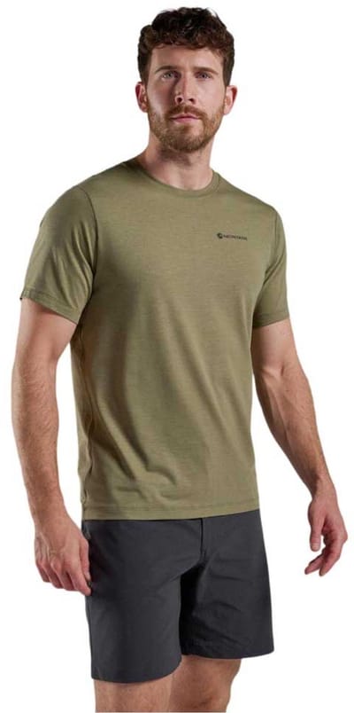 Montane Alhena Mountain 25 T-shirt Met Korte Mouwen Groen S Man