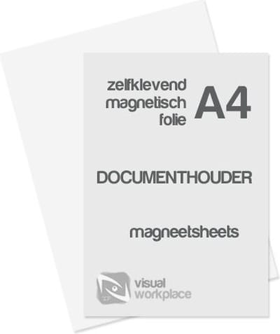 Zelfklevend magneetfolie A4 (ijzerhoudend)