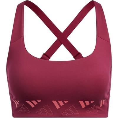 Middelhoge steun-bh voor vrouwen adidas Powerimpact Training Logo