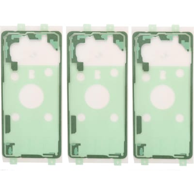 Batterij Achterkant Sticker Dubbelzijdig Voorgesneden Zelfklevende Lijm Tape voor Samsung Galaxy S10+ Plus white