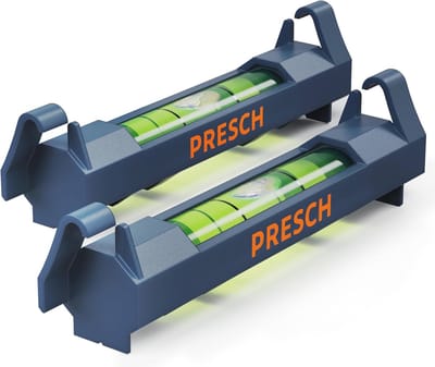 Lijnwaterpas met Extreme Grip - Lichtgewicht en Snel Instelbaar voor Nauwkeurige Metingen - Onbreekbaar Acryl en 360° Leesbaar