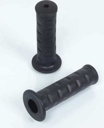 paar zwarte handvatten 115mm Ø22/24mm voor motobecane bromfiets nieuw