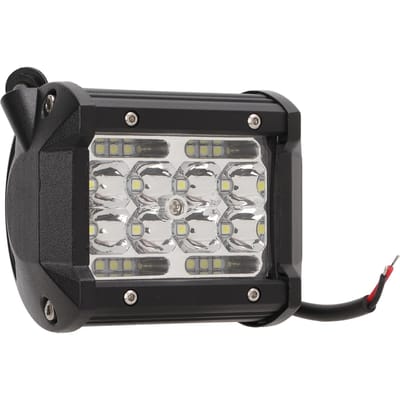 4-inch LED Offroad Lamp 60W 6000LM IP67 Waterdicht PMMA Lens Universele Schijnwerper voor Vrachtwagen SUV ATV Boot gray