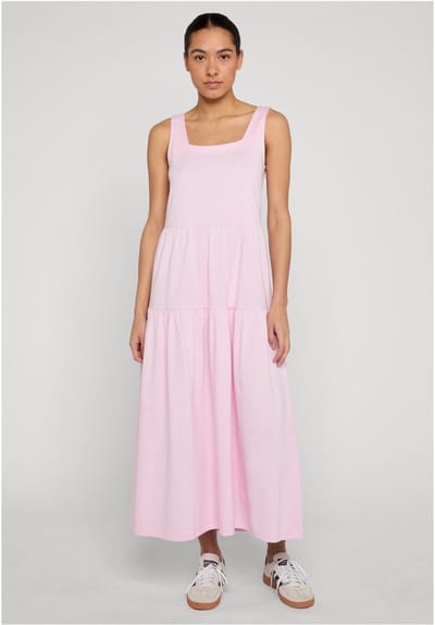 Urban Classics - 7/8 Length Valance Summer Lange jurk - XXL - Roze