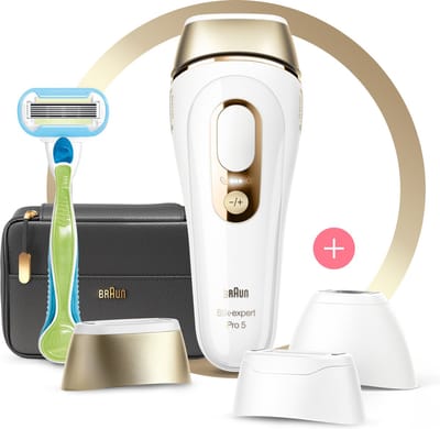 Braun Elektrolyse ontharingsapparaat Silk-expert Pro IPL 5243