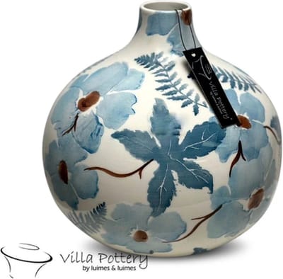 Vaas - Villa Pottery - Decoratie - Woondecoratie - Bloemenvaas - Keramiek - Blue Creation 3_2
