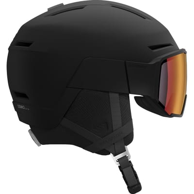Salomon Osmo Pro Sigma Photo, ski helm met vizier, zwart