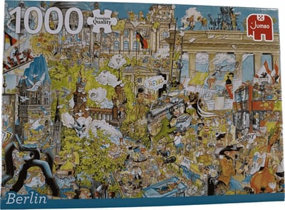 Jumbo Premium Quality Puzzel – Berlin – 1000 Stukjes – Skyline / Stadsgezicht – Duitsland