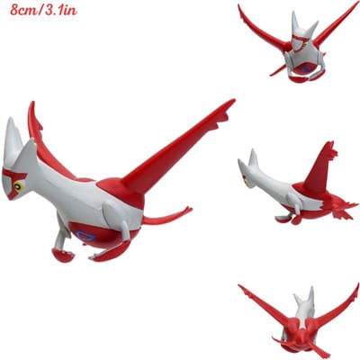 Pokemon Figuur Speelgoed Anime Sylveon Rayquaza Arceus Dawn Wings Necrozma Figurine Plusle Minun Latias PVC Model Poppen Cadeaus Kinderen
