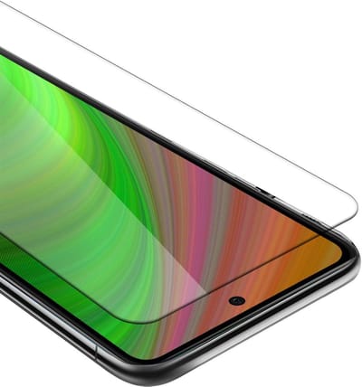 Cadorabo Screenprotector geschikt voor Samsung Galaxy A52 (4G / 5G) / A52s - Pantser film Beschermende film in KRISTALHELDER Geharde (Tempered) display beschermglas in 9H hardheid met 3D Touch