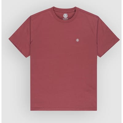 Element Icon Embroidery T-Shirt rood
