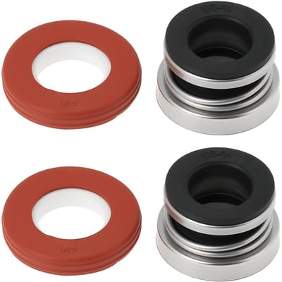Dailygoods- Rubber Afdichting 14mm - Waterpomp Afdichting - Mechanische Afdichting - Oliebestendig - Slijtvast - Hoge Temperatuur Bestendig - Afdichtring